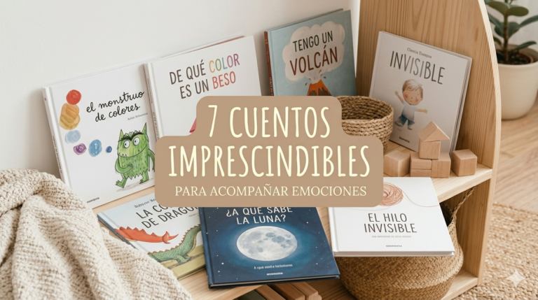 7 Cuentos imprescindibles para acompañar las emociones en la infancia