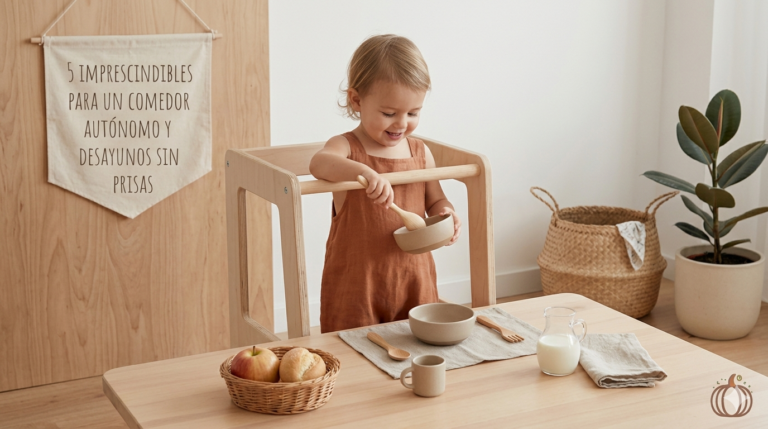 5 Imprescindibles para un comedor autónomo y desayunos sin prisas